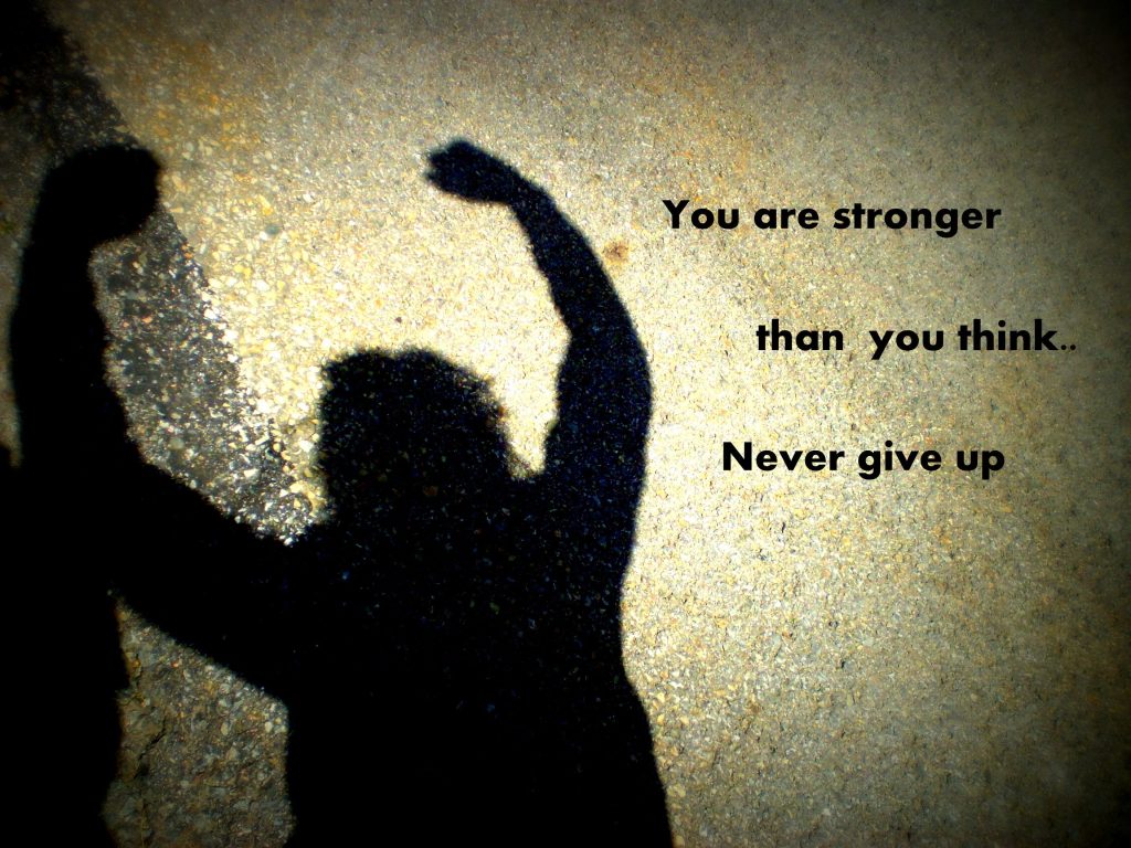 you are stronger than you think